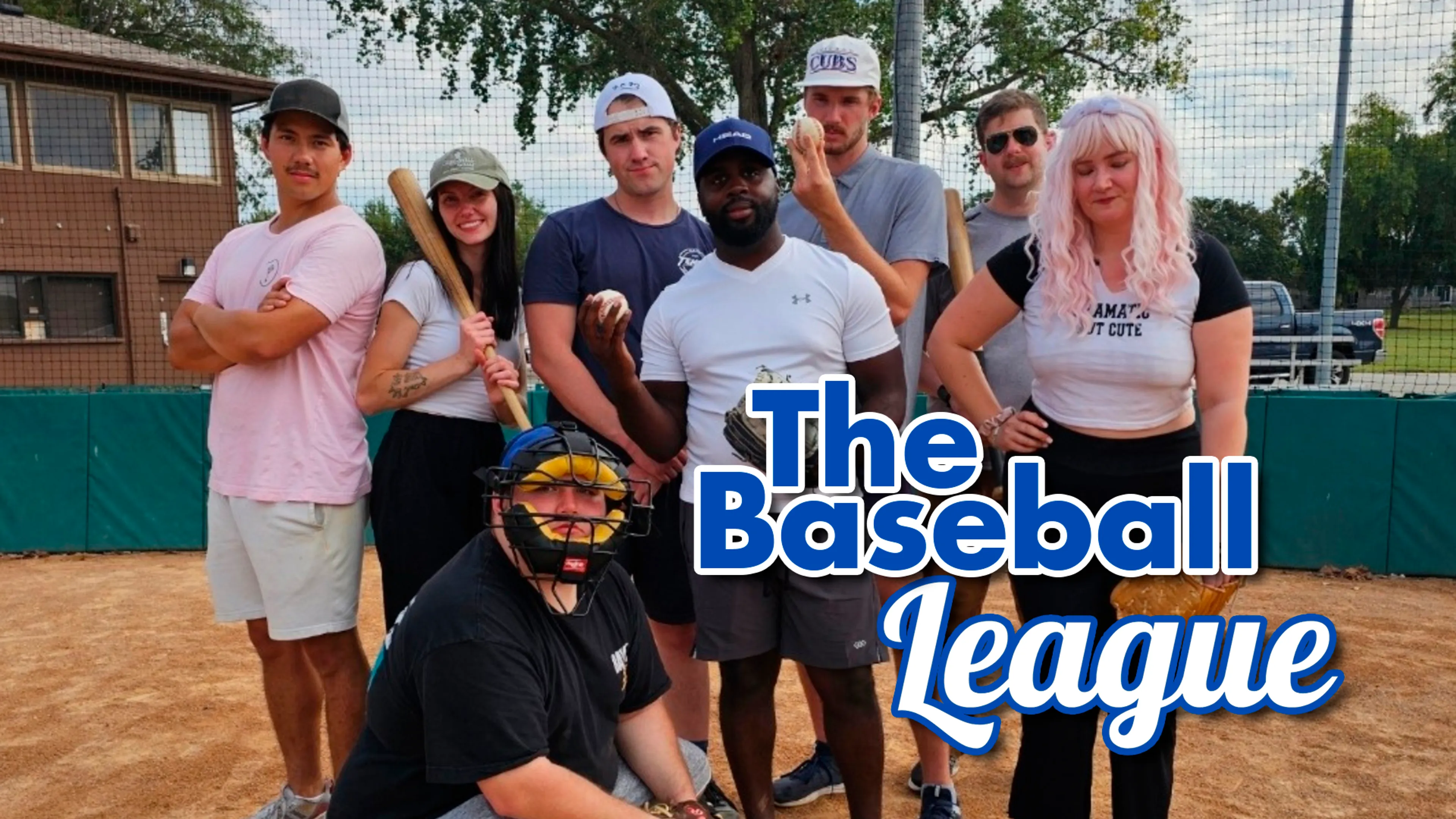 The Baseball League poster